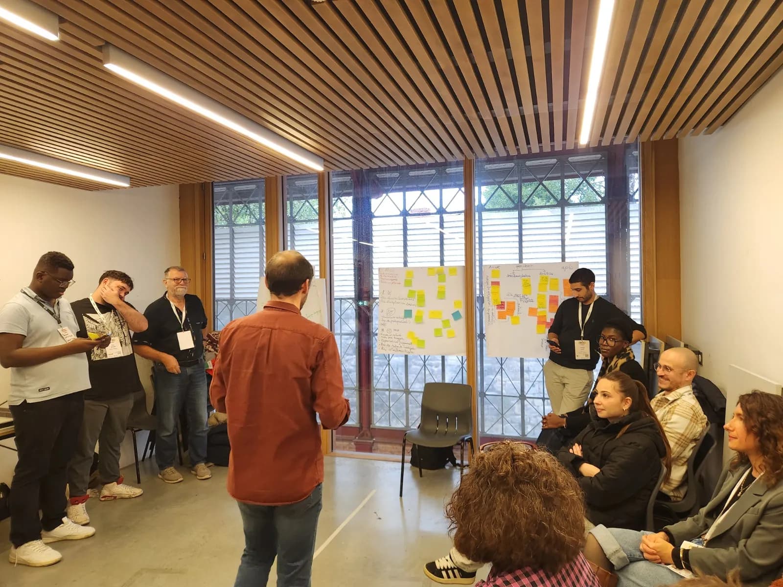Participation à un atelier de l'Aginum Bordeaux, un beau moment de partage autour de la médiation numérique.
